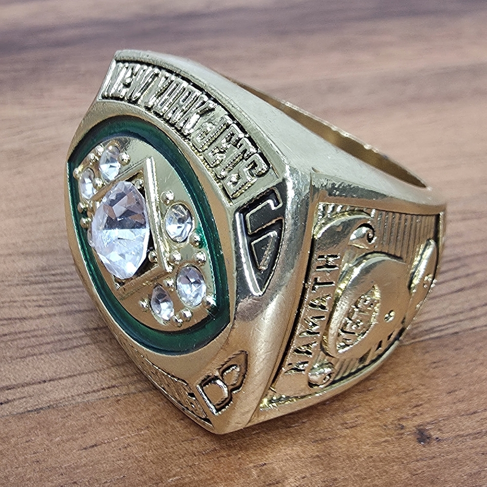New York Jets Championship Fan Ring 1966 Namath - Picture 6 of 7